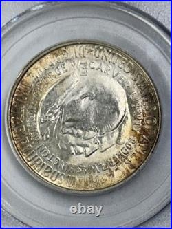 1951 S Washington-Carver Silver Half Dollar PCGS MS66 Toned Only 10,004 Minted