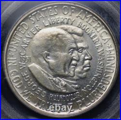 1951 Washington Carver Commemorative Half Dollar Pcgs Ms 65 Nice Original