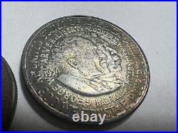 1954 P/D/S Washington Carver Commemorative Half Dollar 3-Coin Set Toned BU