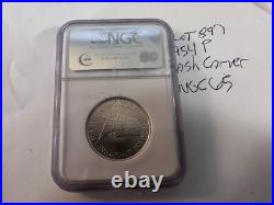 1954 P Washington-Carver Silver Half. NGC MS65! Only 12,006 Minted! Lot #897