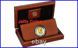 2014 W Gold Kennedy Half 50¢ Anniversary NGC Proof 70 Chicago ANA Release+Box
