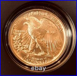 2016 W Walking Liberty 50c Half Dollar Centennial 1/2 Oz. 9999 Gold Coin