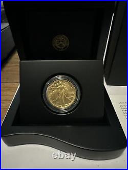 2016-W Walking Liberty Half Dollar Centennial Gold Coin Box COA & OGP