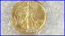 2016 Walking Liberty Centennial Gold Coin Half Dollar 1/2 OZ 24K Item 16XA