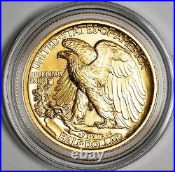 2016 Walking Liberty Half Dollar Centennial Gold Coin W Box & COA Item#P13441
