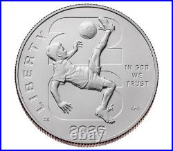 2026-P Uncirculated FIFA World Cup Commemorative Half Dollar withOGP Ships Now