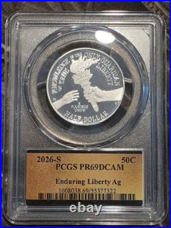 2026-S Enduring Liberty 250th 50C Silver Proof Half Dollar Statue of Liberty