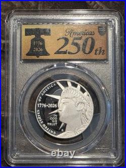2026-S Enduring Liberty 250th 50C Silver Proof Half Dollar Statue of Liberty
