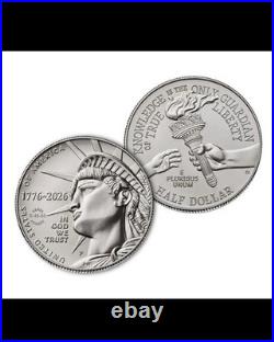 2026-p Half Dollar -9-11-01 Never Forget Privy Mark Pre-sale. 1 Roll