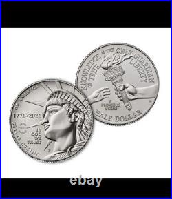 2026-p Half Dollar -9-11-01 Never Forget Privy Mark Pre-sale. 1 Roll