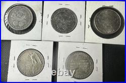 5 silver commemorative Half Dollars
