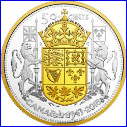 75th Anniversary 1943-2018 Half Dollar Masters Club 2OZ Pure Silver 50Cent Coin