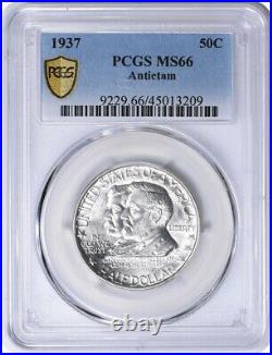 Antietam Commemorative Silver Half Dollar 1937 MS66 PCGS