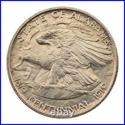 BU UNC 1921 Alabama 2x2 Commemorative Silver Half Dollar US Rare Coin