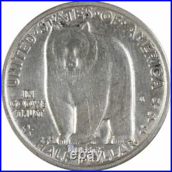 Bay Bridge Commemorative Silver Half Dollar 1936-S AU Uncertified #404