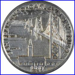Bay Bridge Commemorative Silver Half Dollar 1936-S AU Uncertified #406 Bay Bridge Commemorative Silver Half Dollar 1936-S AU Uncertified #406