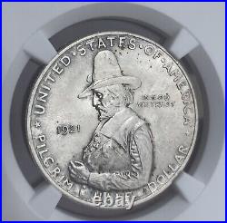 Beautiful 1921 Pilgrim 50c Silver Half Dollar NGC MS63