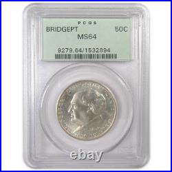 Bridgeport Connecticut Commemorative Half 1936 MS 64 PCGS SKUI16862