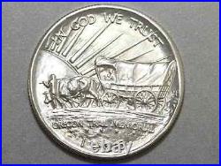 CRAZY SHINE 1926 50C Oregon Commemorative Silver Half Dollar DCAM VF++ UNC