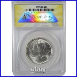 Cleveland Commemorative Half Dollar 1936 MS 65 ANACS SKUI23672