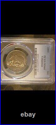 Columbian Exposition half dollar ms 64 Crazy toning! Taking offers