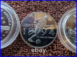 Commemorative Half Dollar Coins, Several Types, All Proof