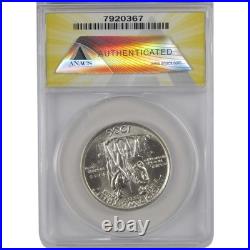 Daniel Boone Commemorative 50C 1936 MS 63 ANACS Silver SKUCP164