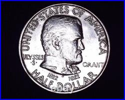 Extremely Nice 1922 Grant Memorial Commemorative Silver Half Dollar #S342