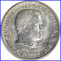 Grant Commemorative Silver Half Dollar 1922 With Star MS64 PCGS