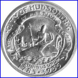Hudson Commemorative Silver Half Dollar 1935 MS63 PCGS