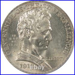 Illinois Commemorative Half Dollar 1918 AU 58 ANACS Silver SKUI22151