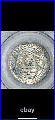 Iowa Commemorative Silver Half Dollar 1946 PCGS MS67 Older Holder PQ