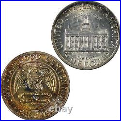 Iowa Half Dollar 1946 BU Choice Uncirculated Silver Toned SKUI4273