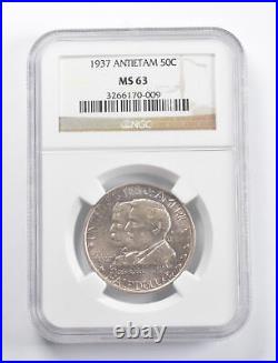 MS63 1937 Antietam Commemorative Half Dollar NGC 5830