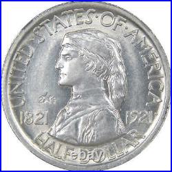 Missouri Centennial Commemorative Half Dollar 1921 24 MS 62 NGC 90% Silver 50c
