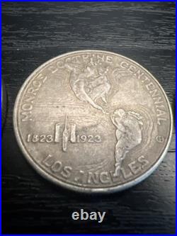 Monroe Doctrine Half Dollar 1923-S, 1921-S Morgan Dollar, Stone Mountain Half Monroe Doctrine Half Dollar 1923-S, 1921-S Morgan Dollar, Stone Mountain Half