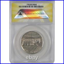 Oregon Trail Commemorative 50C 1926 S AU 58 Details ANACS SKUCP153