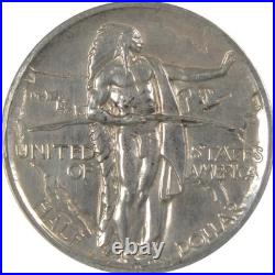 Oregon Trail Commemorative 50C 1926 S AU 58 Details ANACS SKUCP153
