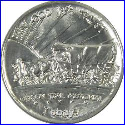 Oregon Trail Commemorative Half Dollar 1936 AU About Uncirculated