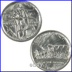 Oregon Trail Commemorative Half Dollar 1936 AU About Uncirculated