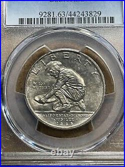 PCGS MS63 1925-S CALIFORNIA DIAMOND JUBILEE Commemorative silver Half Dollar