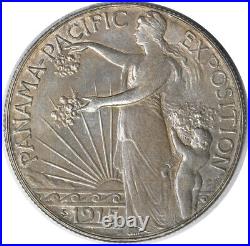 Panama-Pacific Commemorative Half Dollar 1915-S AU Uncertified #115