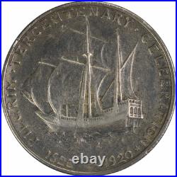 Pilgrim Commemorative Silver Half Dollar 1921 EF Uncertified #230