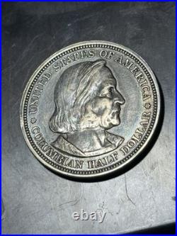 RARE 1892 COLUMBIAN EXPOSITION COMMEMORATIVE HALF DOLLAR 50c TONED UNCIRCULATED