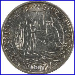 Rhode Island Commemorative Silver Half Dollar 1936-S Choice BU Uncertified #216