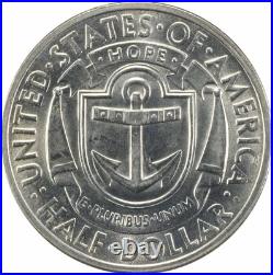 Rhode Island Commemorative Silver Half Dollar 1936-S Choice BU Uncertified #230