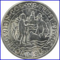 Rhode Island Commemorative Silver Half Dollar 1936-S Choice BU Uncertified #230