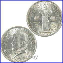Roanoke Island Commemorative Half Dollar 1937 Uncirculated Silver