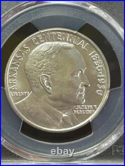 SASA 1936 Robinson Commemorative Silver Half Dollar PCGS UNC Uncirculated