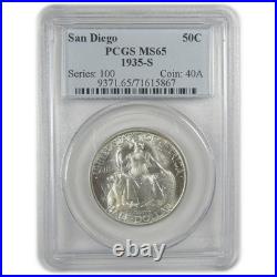 San Diego Commemorative Half Dollar 1935 S MS 65 PCGS SKUI18934 San Diego Commemorative Half Dollar 1935 S MS 65 PCGS SKUI18934